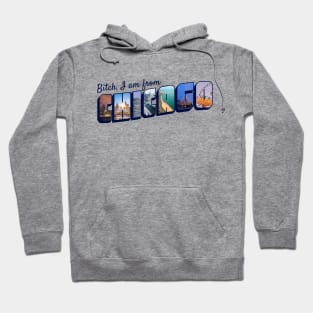 Bitch, I AM FROM CHICAGO Hoodie